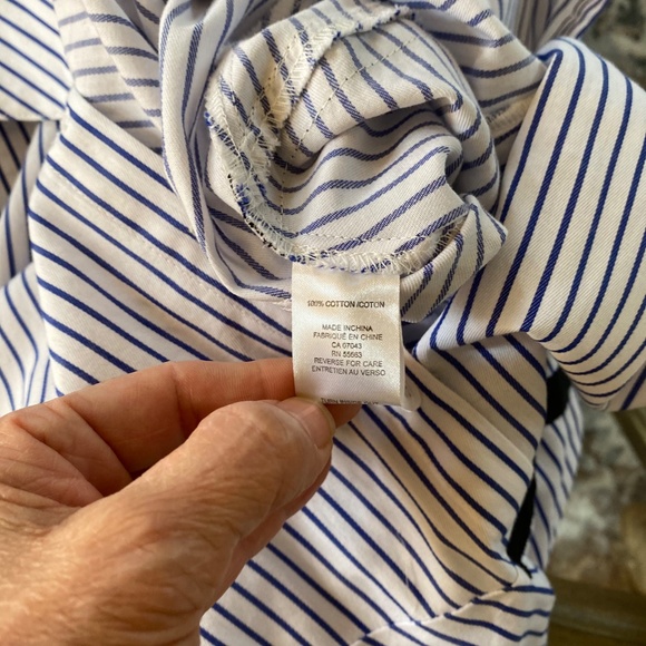 Marques’Almeida ASYMMETRIC STRIPE DRESS - Picture 13 of 14